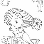 раскраска куклы