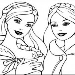 раскраска barbie, раскраска барби