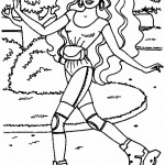 раскраска barbie, раскраска барби