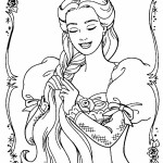раскраска barbie, раскраска барби